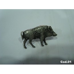 Vários Pins em metal com motivos de Caça