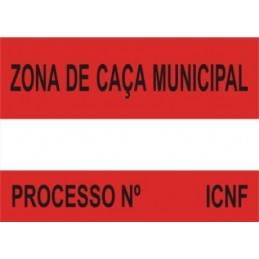 Placa Sinalética Modelo 2 (ZCN)