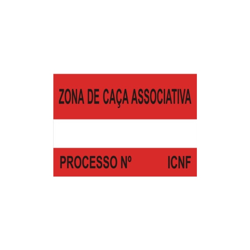 Placa Sinalética Modelo 4 (ZCA)