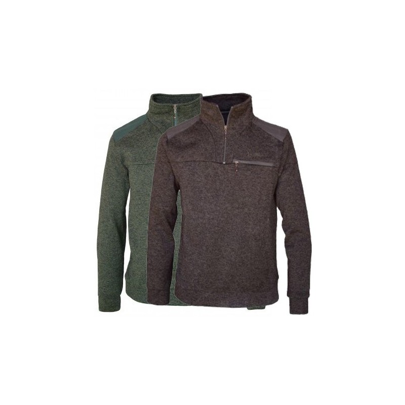 Camisola Malha Half Zip