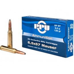 Mun. PPU 6,5x57 Mauser...