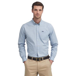 Camisa Barbour de manga...