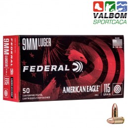 Federal cal. 9mm 115gr FMJ