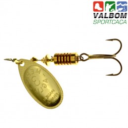 Amostra Mepps Aglia Ouro Lisa