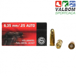 Munição Geco 6,35/.25 Auto...