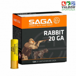Cartuchos Saga Rabbit cal. 20