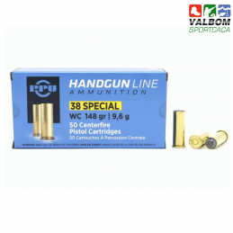 Mun. PPU 38 Special WC 148grs