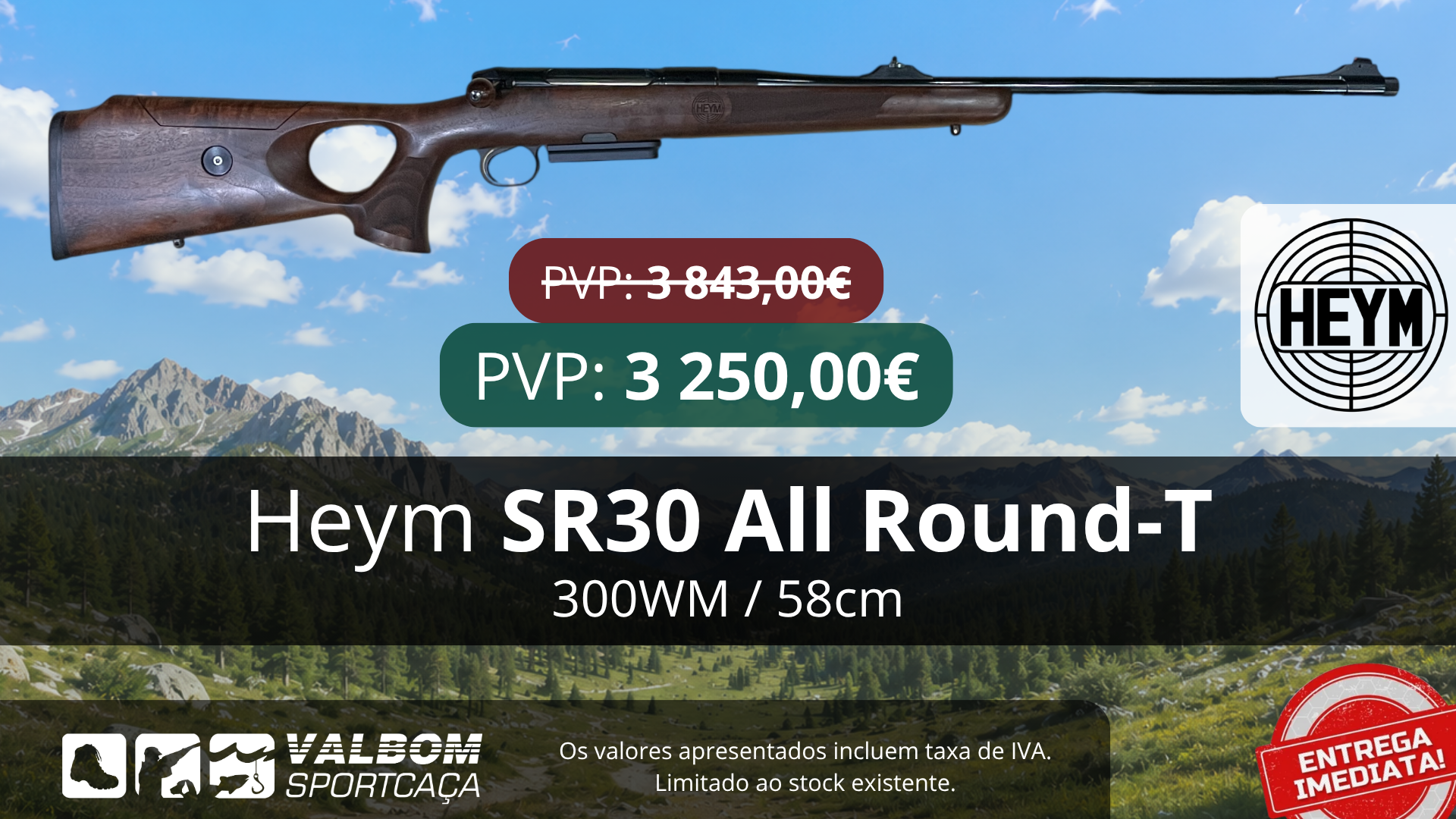 Heym SR30 All Round-T 300WM/58cm