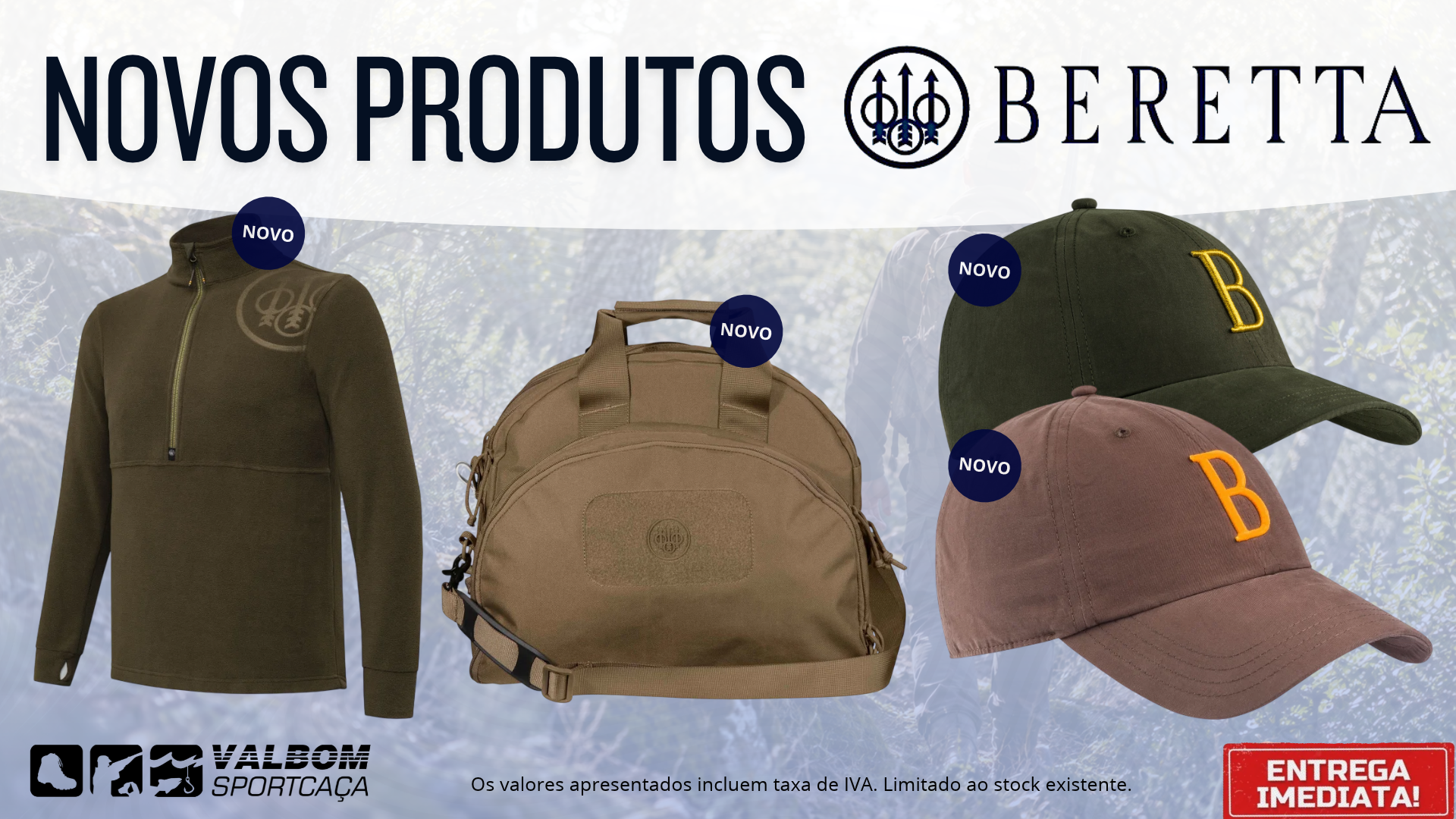 Novos produtos da Beretta