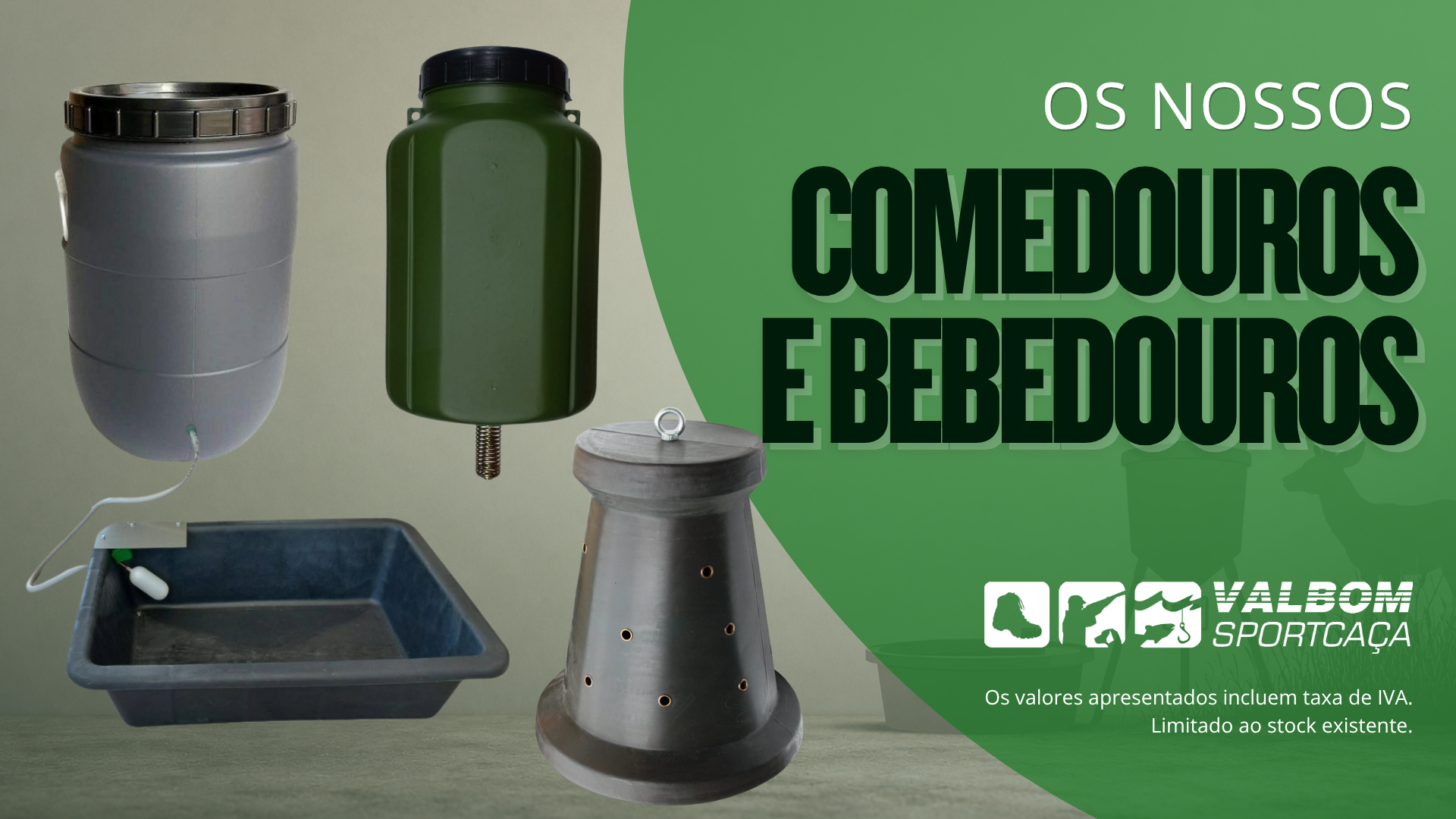 Bebedouros e Comedouros