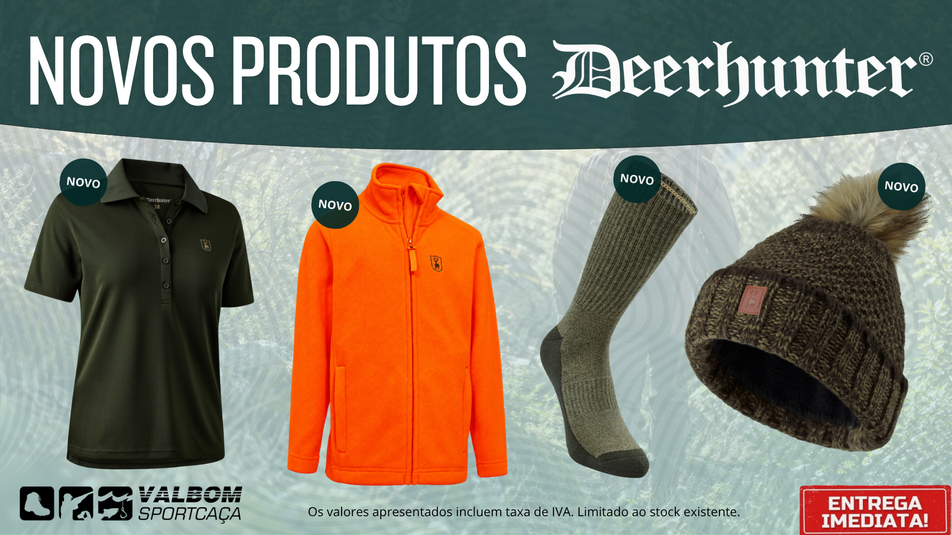 Novos produtos da Deerhunter