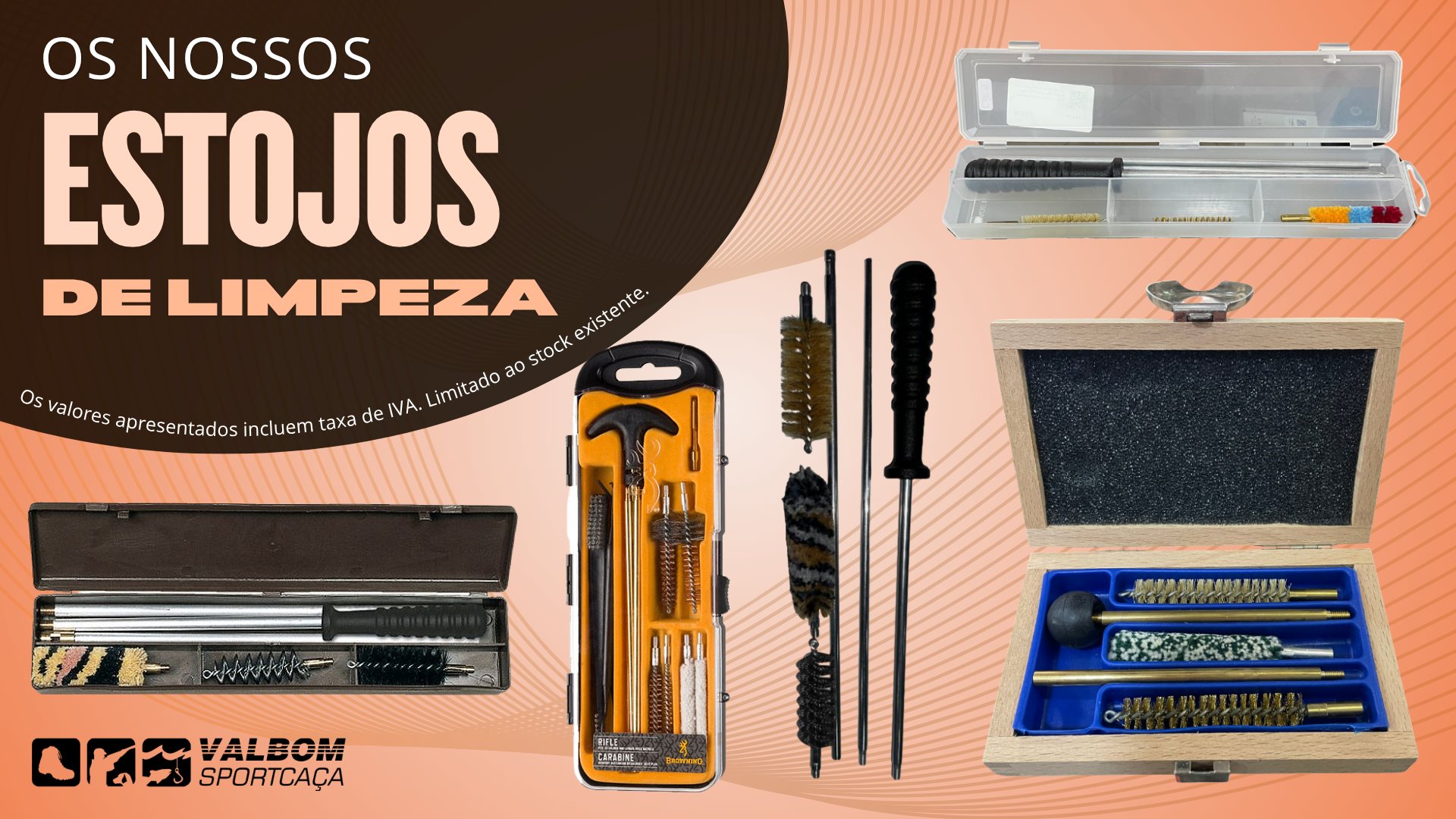 Estojos de limpeza