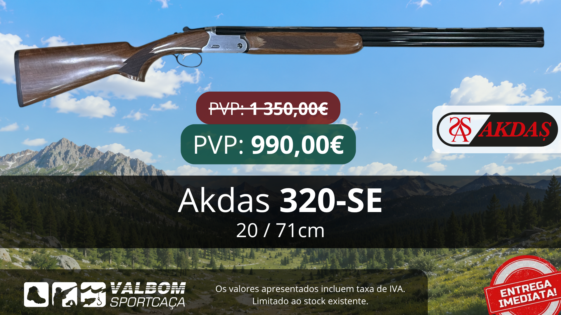Akdas 320-SE 20/71cm