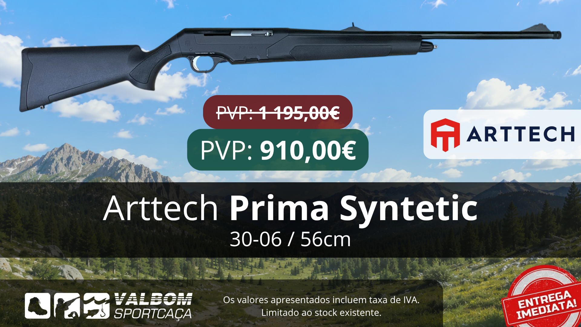 Arttech Prima Syntetic 30-06/56cm