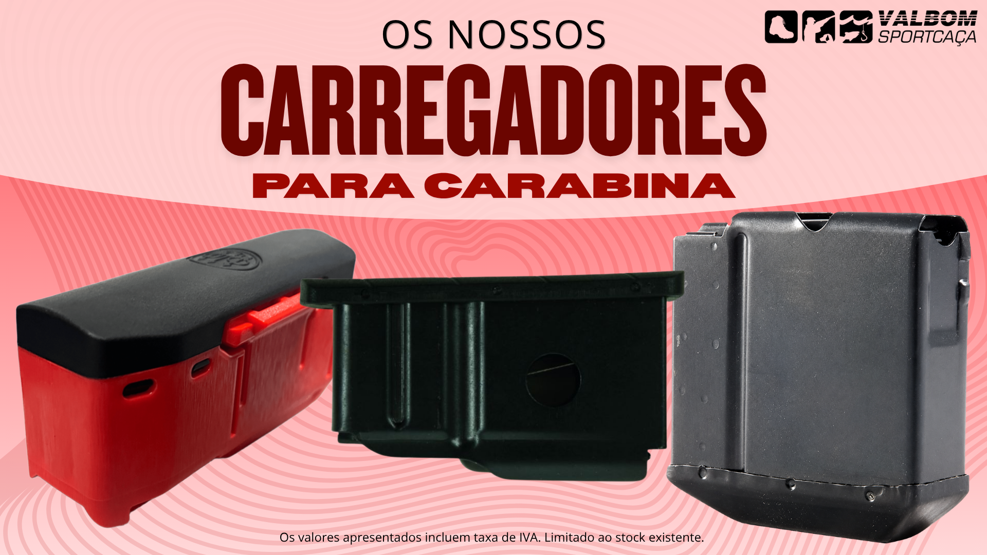 Carregadores para carabina