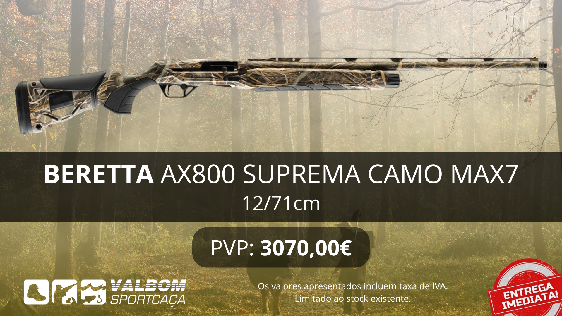 Beretta AX800 Suprema Camo Max7