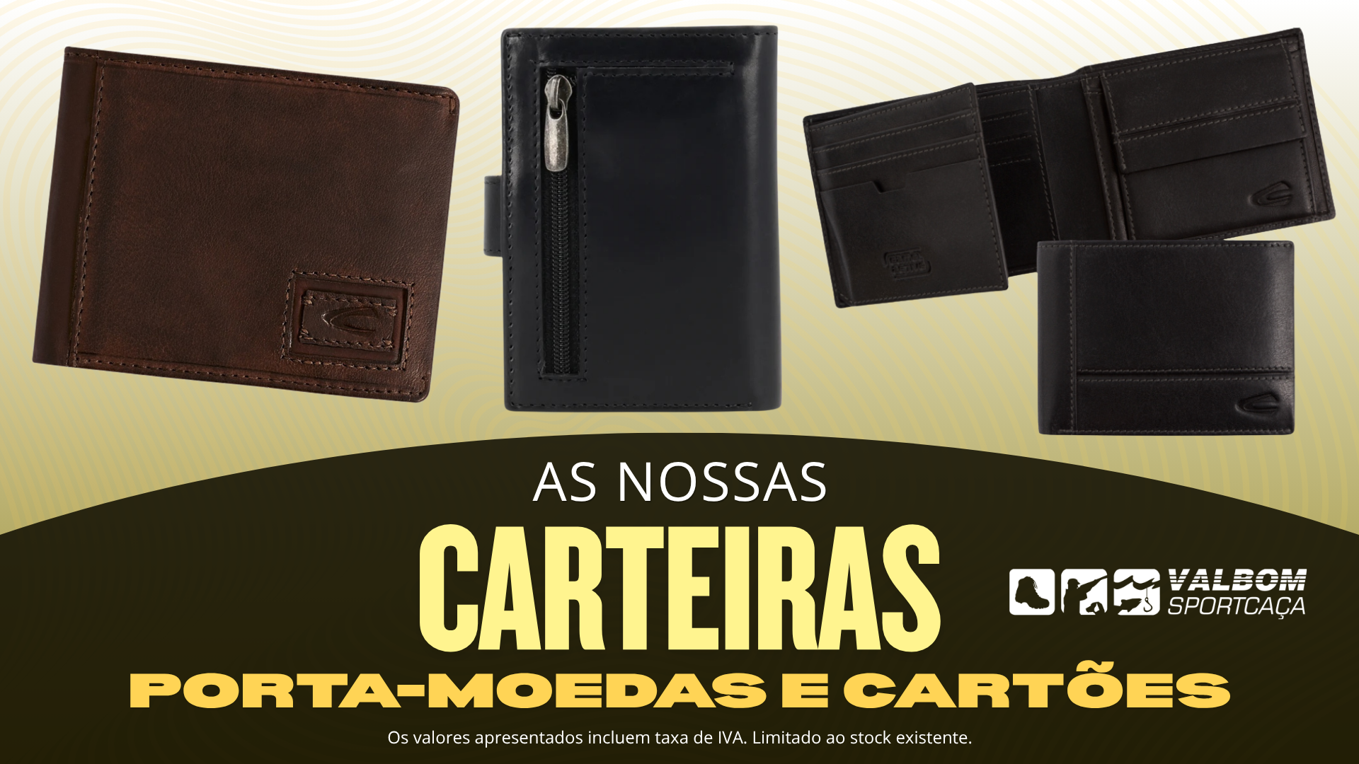 Carteiras - Porta moedas e cartões